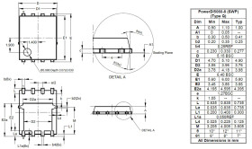 MOSFET P-kanałowy 100 A PowerDI5060-8 30 V