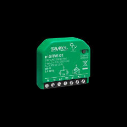 Sterownik rolet Wi-Fi dopuszkowy mSRW-01 w obudowie mini