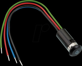 2660.8301 Indicator lamp, SMD LED, ø3mm, Plastic