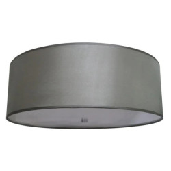 Klasyczny plafon sufitowy szary Girona 80cm LP-2190/6C-80 GRY Light Prestige