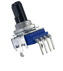 Potencjometr 11mm 100k/A logarytmiczny 4pin