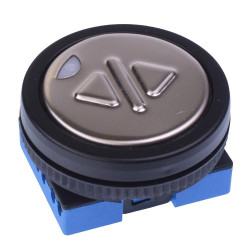 LPI5112B1K21714 APEM Open Door Blue 12V illuminated Large Actuator Push Button Switch IP53