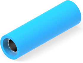 Butt connectorwith insulation, 1.25-2.0 mm², AWG 16 to 14, blue, 19.3 mm, 34133