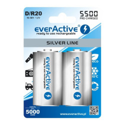 Akum. R20 5500mAh everActive !silver line
