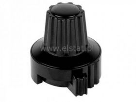 Gałka fi=14x20mm / oś=6mm z blokadą