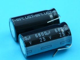 6800uF/25V 18x36 105° JAM ELKO