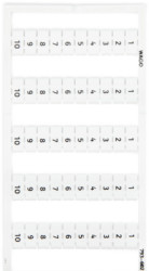 Marker card for terminal block plug, 793-602