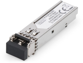 Transceiver, duplex LC, 1.25 Gbps, 550 m, SFP, multimode, silver, DN-81000-04