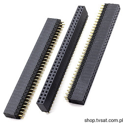 ESQ-132-12-G-D Socket 2 x 32 Pin THT SAMTEC