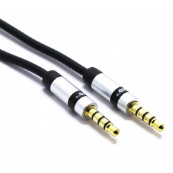 Kabel Jack 3,5 4-Polowy Wt/Wt 2m Slim, Vitalco