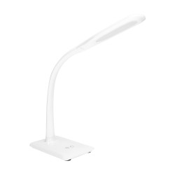 JASPER LED DIM 7W. lampka biurkowa. 400lm. biała. funkcja ściemniania i zmiany barwy temperaturowej 3000K-4500K-6000K OR-LB-1536