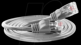 PKW-LIGHT-STP-K6 0.25 Cat.6 SLIM light cable, U/FTP, 0,25 m, grey