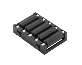 Rolka transportowa śr: 9mm dł: 50mm Stal powlekana cynkiem RS PRO