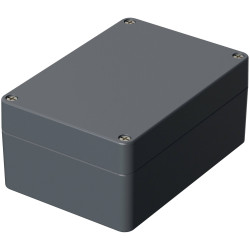 BOPLA 01126000 Euromas A 126 case Aluminium Silver-grey RAL 7001