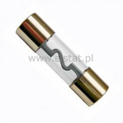 60A bezpiecznik samochodowy szklany 10x38 AGUF01