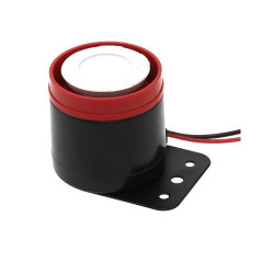 SYRENKA ALARMOWA 12V MINI PS22 SAMOCHODOWA PS30 SYGNAŁ MODULOWANY