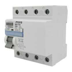 WYŁĄCZNIK RÓŻNICOWOPRĄDOWY AC 6kA 4P 25A 30mA