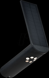 94260 LED solar wall light, anthracite, IP44, motion sensor