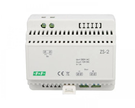 Zasilacz stabilizowany 230VAC/12VDC 12W 1A ZS-2
