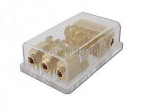 Oprawka bezp. sam. szklanego x 3 - gniazdo