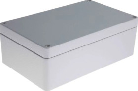 Obudowa Szary IP66 Neopren, 260 x 160 x 90mm, RS PRO