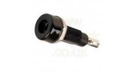 4mm socket black (17-1920) - Truconnect