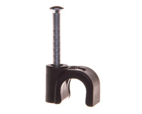 Uchwyt do kabli ISO 7mm z gwoździem 2x35mm 2007 25 SW 2232146 /100szt./