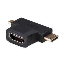 AK-AD-23 - adapter HDMI/miniHDMI/microHDMI