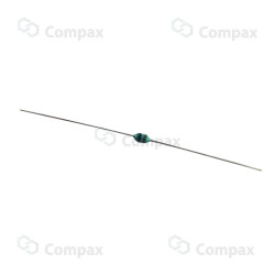 Dławik osiowy THT, 3x7mm, 1.8uH, 50, 0.23Ohm, 655mA, KC