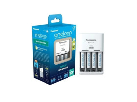 Zestaw ładowarka Eneloop Basic Charger 4 Slot + akumulator 4 x AAA Eneloop 800mAh