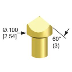 Igła testowa 125-PRG2503S, raster 125MIL (3,17mm)