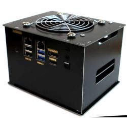 ODROID-H3 Case Type 3 - obudowa do minikomputera Odroid H3/H3+ (czarna)