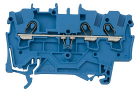 Złączka szynowa 3-przewodowa 1,5mm2 niebieska 2001-1304 TOPJOBS