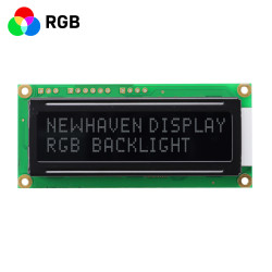 Wyświetlacz alfanumeryczny LCD, , Alfanumeryczny, NEWHAVEN DISPLAY INTERNATIONAL