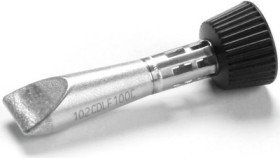 Soldering tip, chisel shaped, Ø 5.2 mm, (L x W) 45 x 5.2 mm, 0102CDLF100C/SB