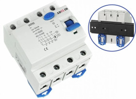 Wyłącznik różnicowoprądowy 4P 40A 100mA WR6 40/4/100