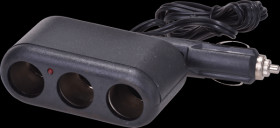 Vehicle - 3-way socket, 12 V, max. 100 W