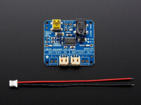 Adafruit USB/DC Lithium Polymer battery charger 5-12V