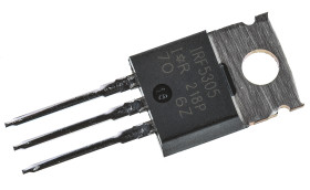 MOSFET P-kanałowy 31 A TO-220AB 55 V Pojedynczy 110 W 60 miliomów