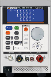03PDP5030010 Electronic load, 250 W, 0 - 50 A, RS-232, USB