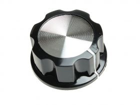 Gałka potencjometru bakelitowa blokowana śrubą GBC30