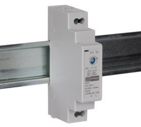 Zasilacz szyny DIN U wy 12V dc I wy 1.25A U we 90 → 264V ac RS PRO 15W -20°C→+70°C Zasilacz impulsowy