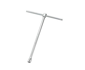 Klucz nasadowy, mat. uchwytu: Metal, dł. całkowita: 260 mm, końcówka: Sześciokątna, rozmiar: 13 mm