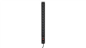 Listwa Przeciwprzepięciowa Activejet Combo/12Gn/1,5M/Cz (12 X Ute 16 A (3680...