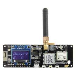 LilyGO TTGO T-Beam - LoRa 868MHz - NEO-6M GPS - ESP32 - 18650 Battery Holder