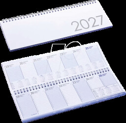 Table-top calendar, premium with planner, 2027