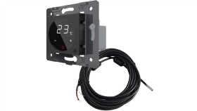 Livolo Wkład Termostatu Pokojowego Dotykowego Czarny Z Podłogowym Czujnikiem...