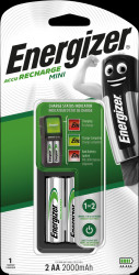 CH2PC4 + AA Plug-in charger, NiCd, NiMh - MINI (AA)