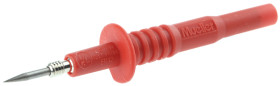 Próbnik, typ końcówki: Stały, rozmiar: 2mm, 1kV, 20A, Czerwony, Stal nierdzewna