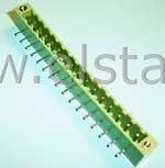 Listwa montaż. kątowa 16-zacisk. męska r = 5